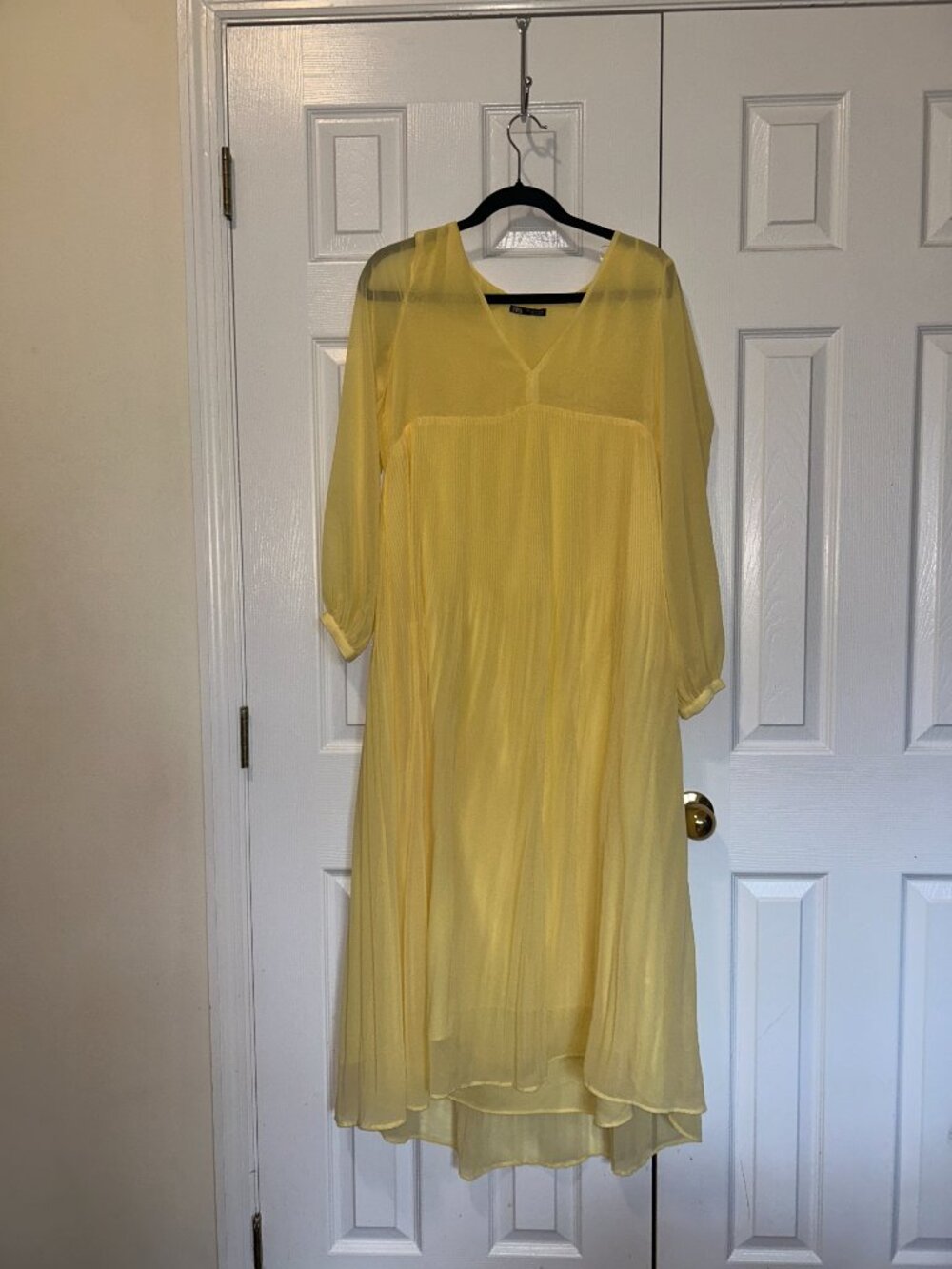 Butter Yellow Zara Dress - Picture 3 of 5